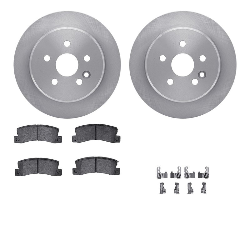 Dynamite Friction 6512-76235 Disc Brake Kit - Rear
