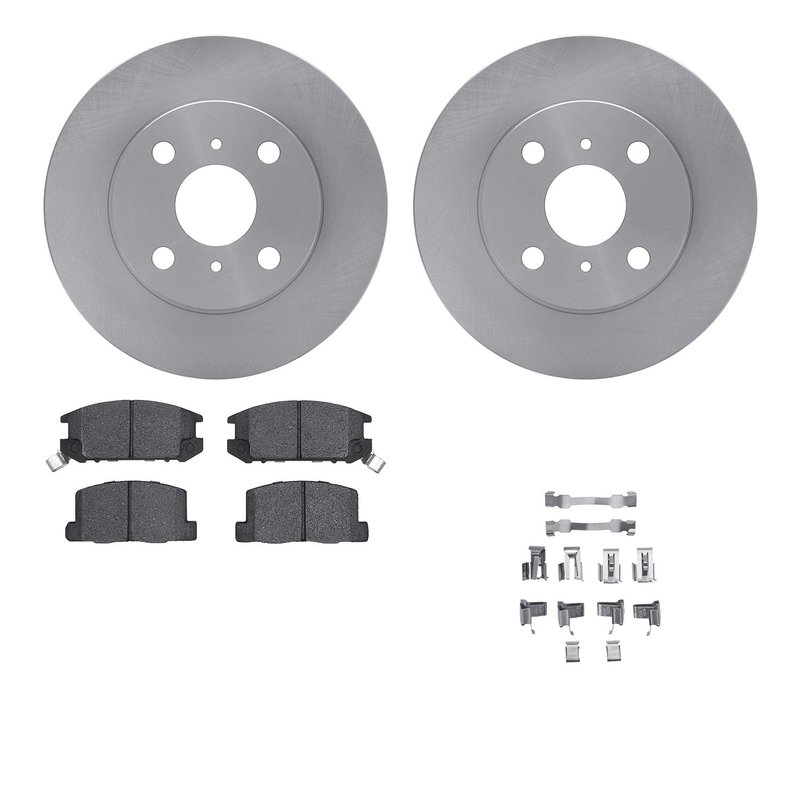 Dynamite Friction 6512-76245 Disc Brake Kit - Rear