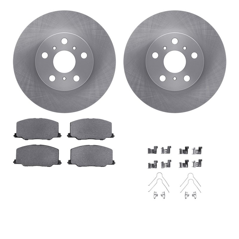 Dynamite Friction 6512-76260 Disc Brake Kit - Front