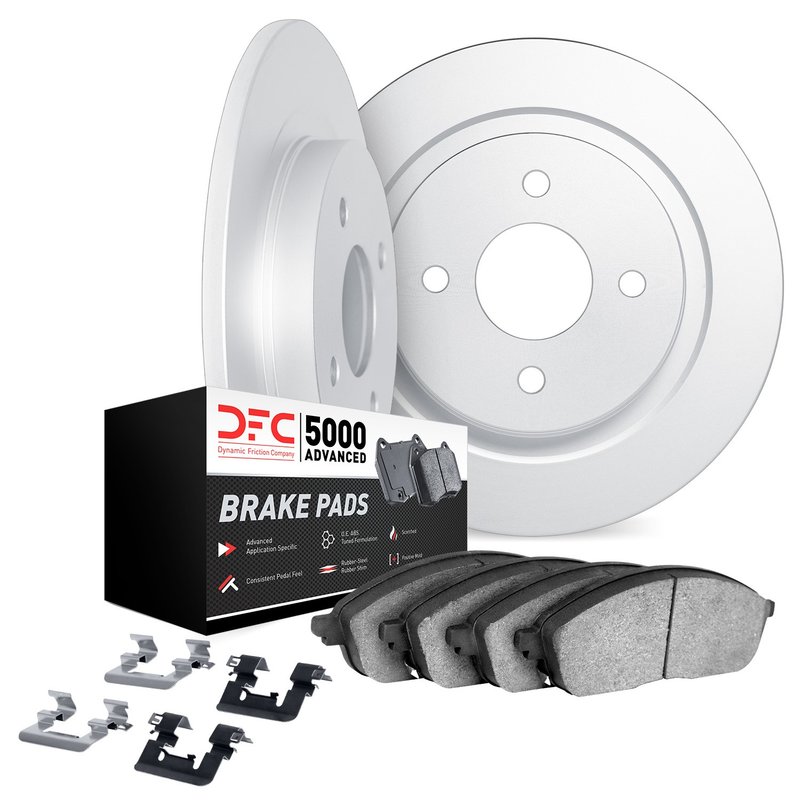 Dynamite Friction 6512-76263 Disc Brake Kit - Rear