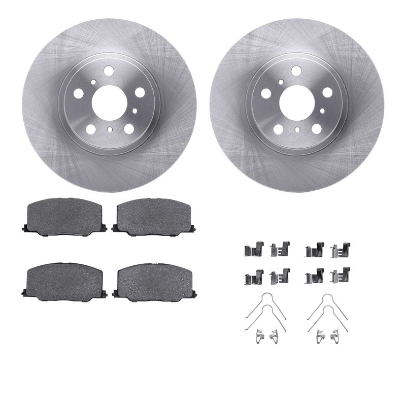 Dynamite Friction 6512-76284 Disc Brake Kit - Front