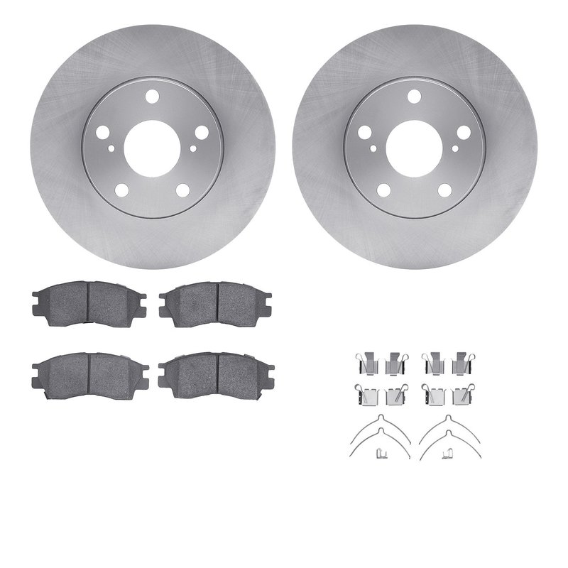 Dynamite Friction 6512-76308 Disc Brake Kit - Front