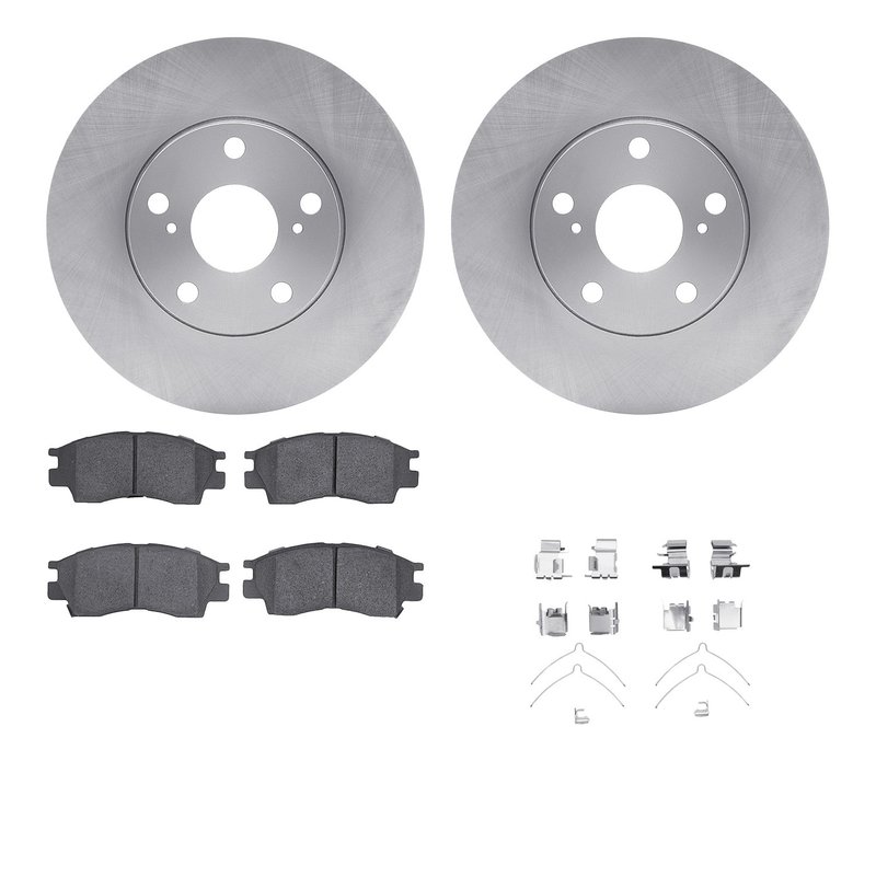 Dynamite Friction 6512-76309 Disc Brake Kit - Front