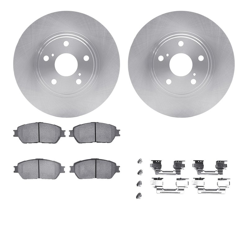 Dynamite Friction 6512-76343 Disc Brake Kit - Front
