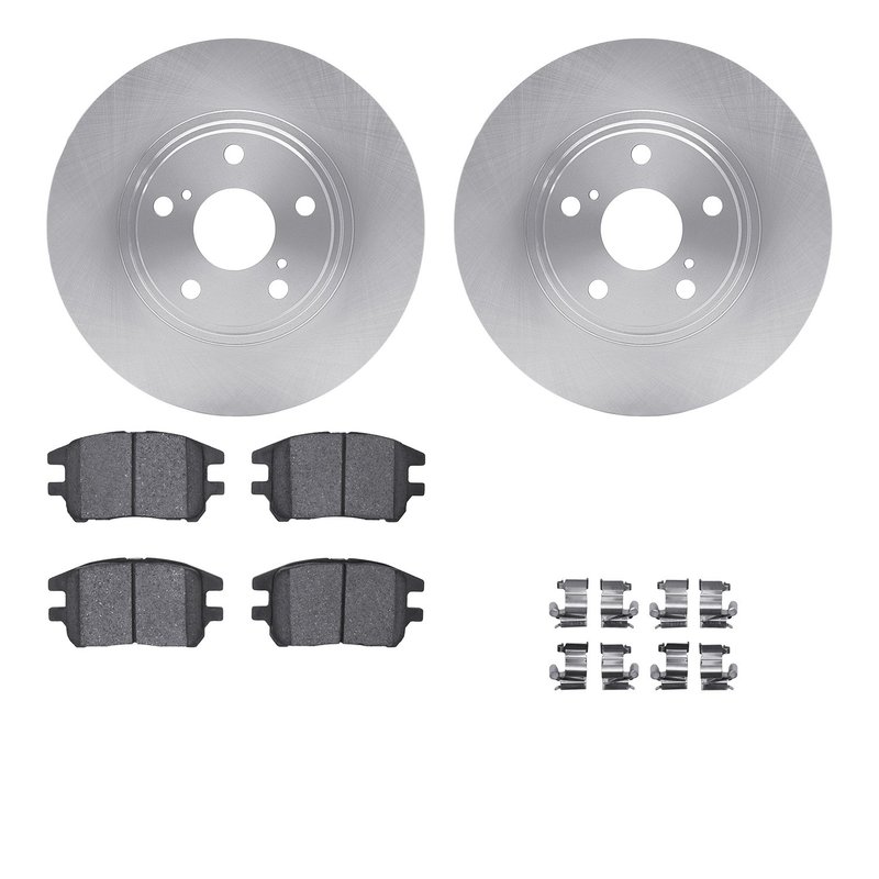 Dynamite Friction 6512-76345 Disc Brake Kit - Front