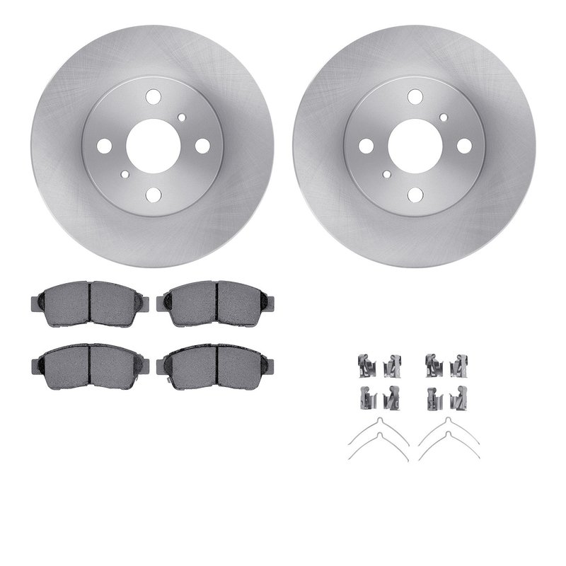 Dynamite Friction 6512-76356 Disc Brake Kit - Front