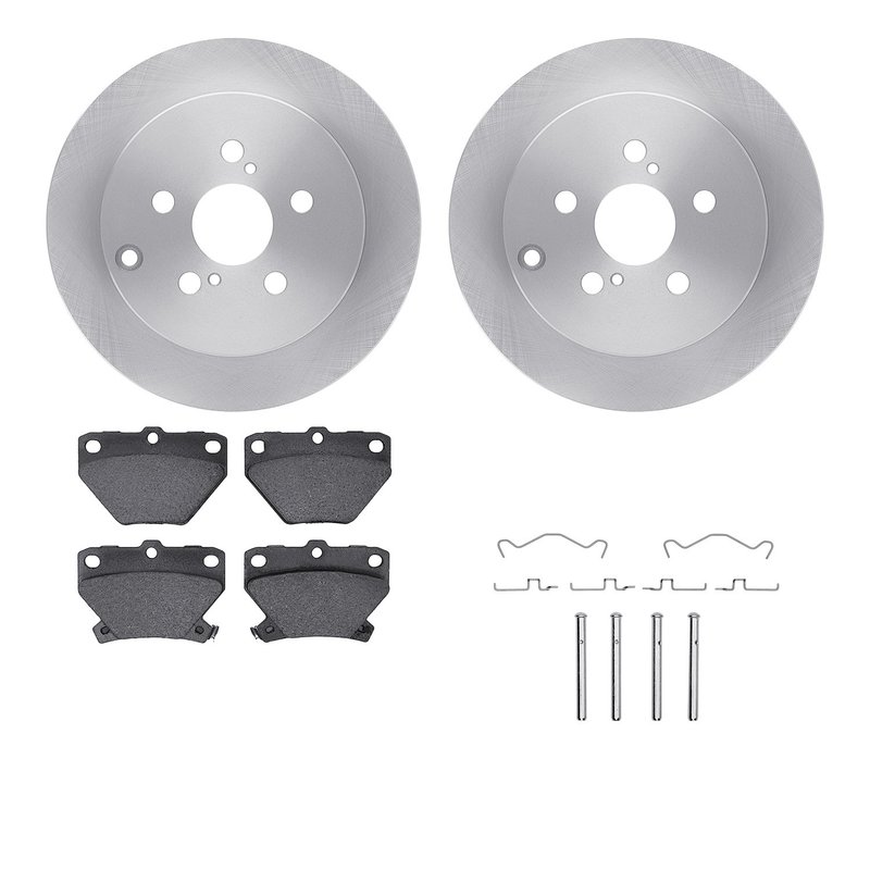 Dynamite Friction 6512-76407 Disc Brake Kit - Rear