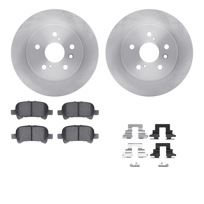 Dynamite Friction 6512-76422 Disc Brake Kit - Rear