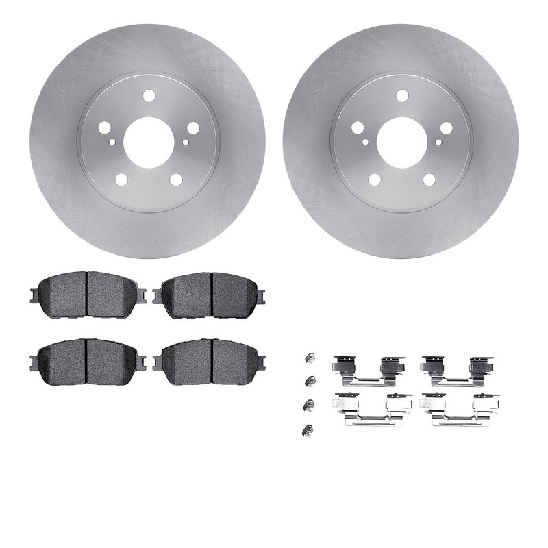 Dynamite Friction 6512-76444 Disc Brake Kit - Front