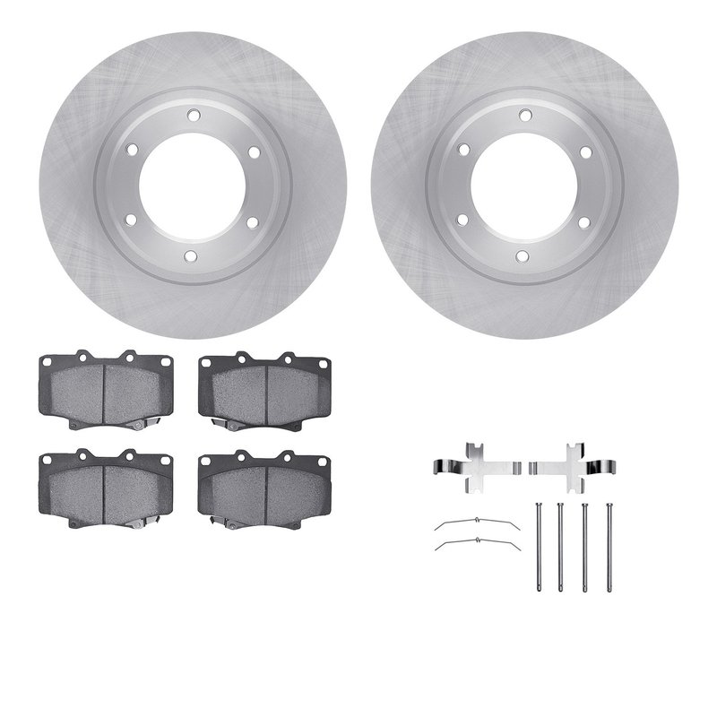 Dynamite Friction 6512-76448 Disc Brake Kit - Front