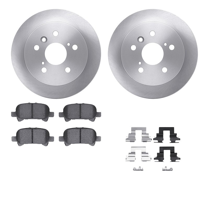 Dynamite Friction 6512-76461 Disc Brake Kit - Rear