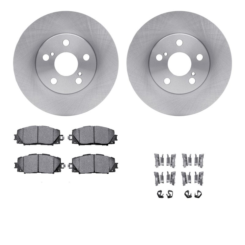Dynamite Friction 6512-76516 Disc Brake Kit - Front