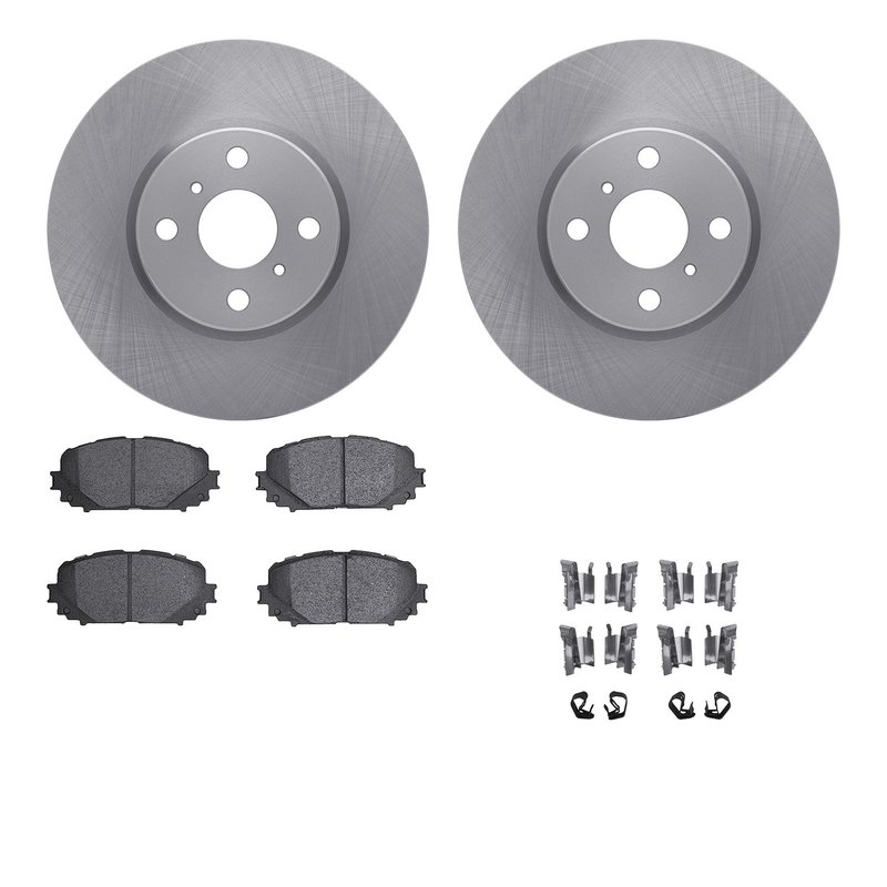 Dynamite Friction 6512-76521 Disc Brake Kit - Front