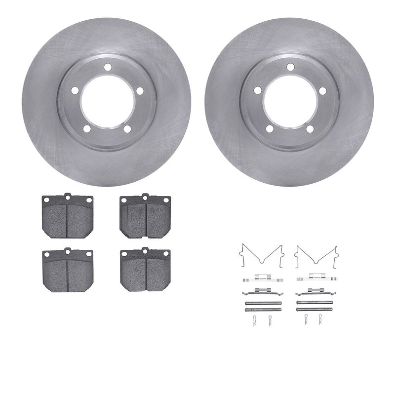 Dynamite Friction 6512-76536 Disc Brake Kit - Front