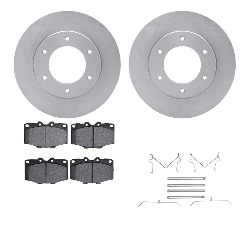 Dynamite Friction 6512-76539 Disc Brake Kit - Front