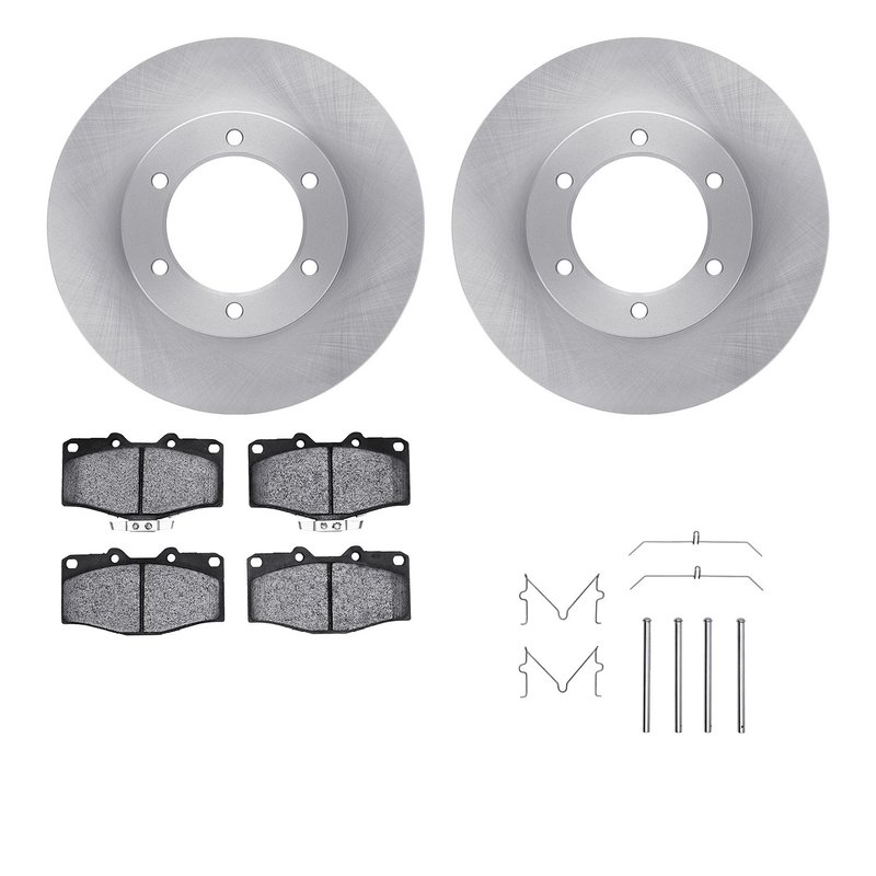 Dynamite Friction 6512-76564 Disc Brake Kit - Front