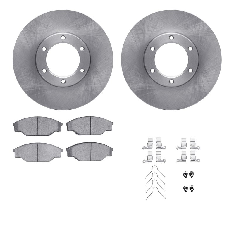 Dynamite Friction 6512-76572 Disc Brake Kit - Front