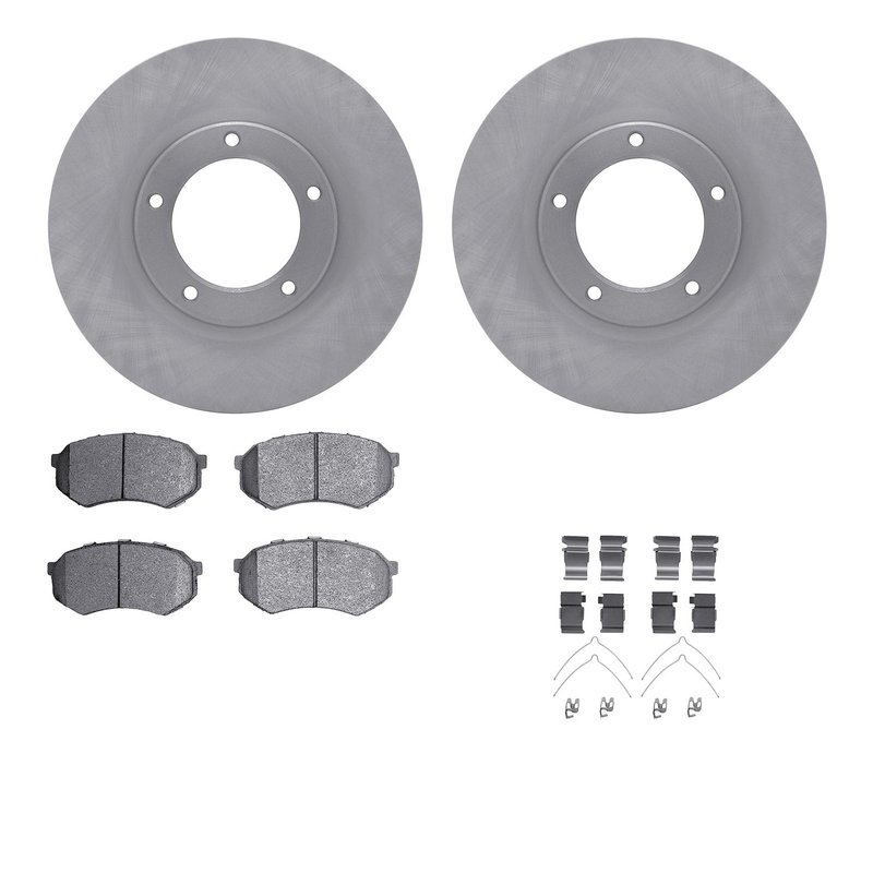 Dynamite Friction 6512-76575 Disc Brake Kit - Front