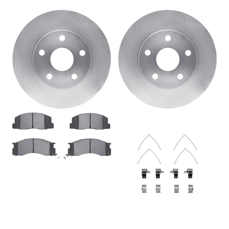 Dynamite Friction 6512-76590 Disc Brake Kit - Front