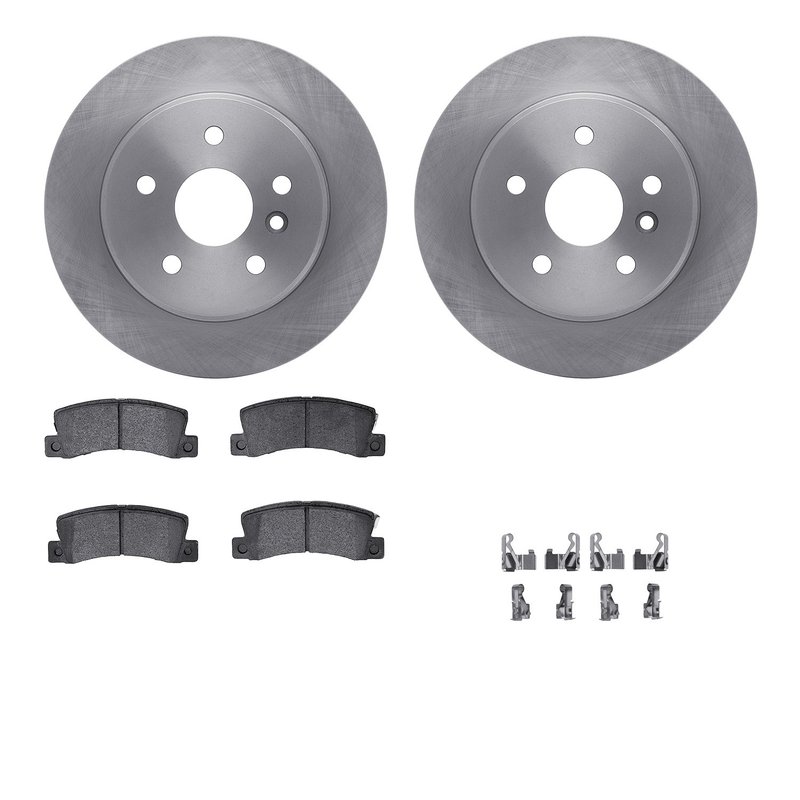 Dynamite Friction 6512-76599 Disc Brake Kit - Rear