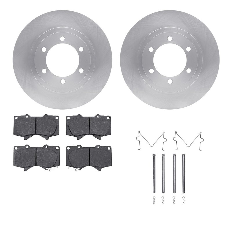 Dynamite Friction 6512-76641 Disc Brake Kit - Front