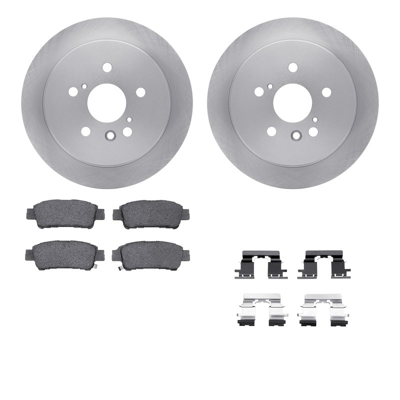 Dynamite Friction 6512-76656 Disc Brake Kit - Rear