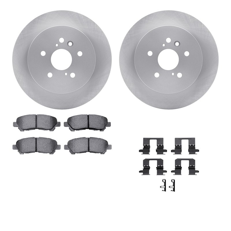 Dynamite Friction 6512-76683 Disc Brake Kit - Rear