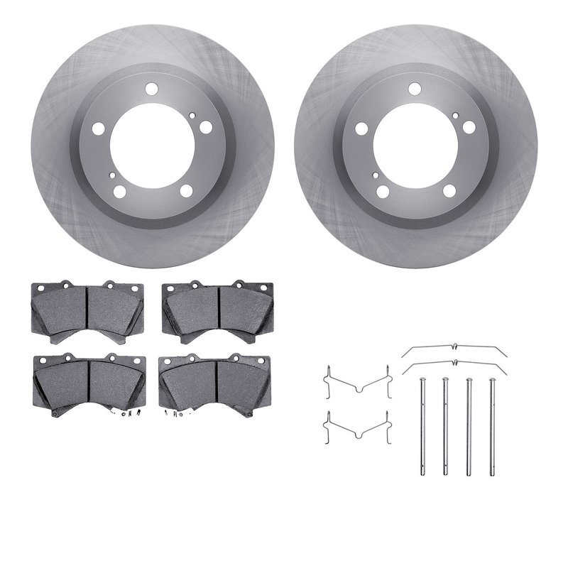 Dynamite Friction 6512-76686 Disc Brake Kit - Front