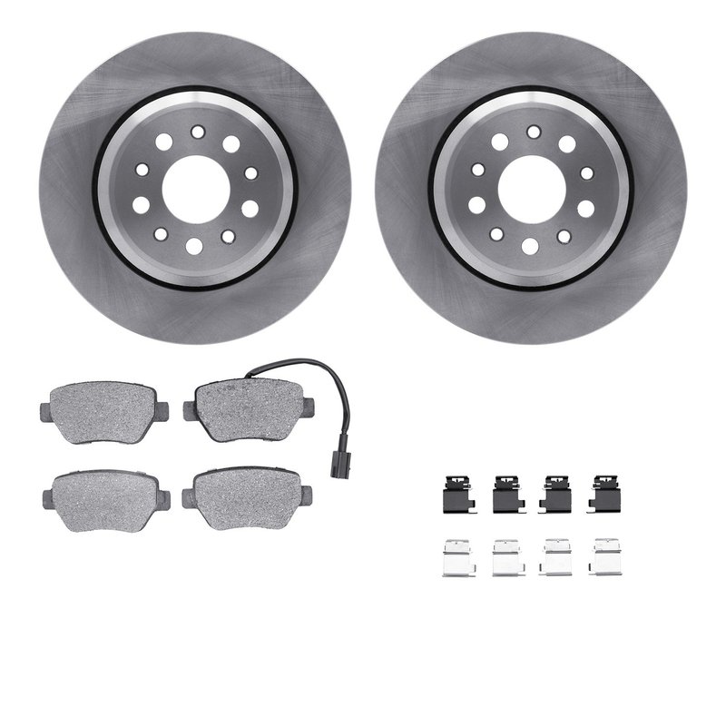 Dynamite Friction 6512-79007 Disc Brake Kit - Rear