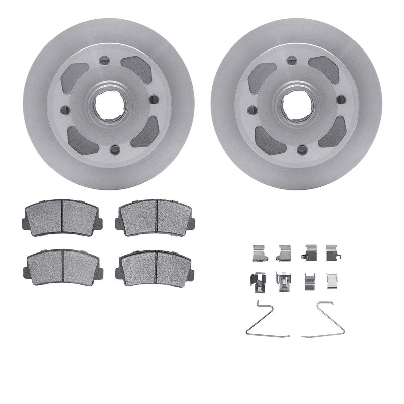 Dynamite Friction 6512-80049 Disc Brake Kit - Front