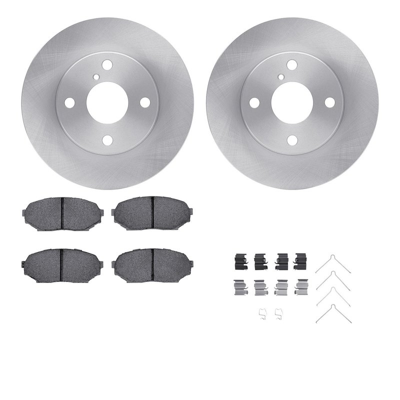 Dynamite Friction 6512-80067 Disc Brake Kit - Front