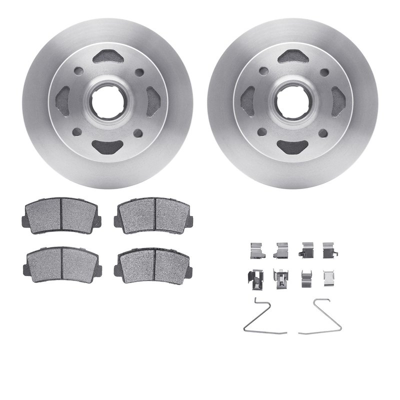 Dynamite Friction 6512-80079 Disc Brake Kit - Front