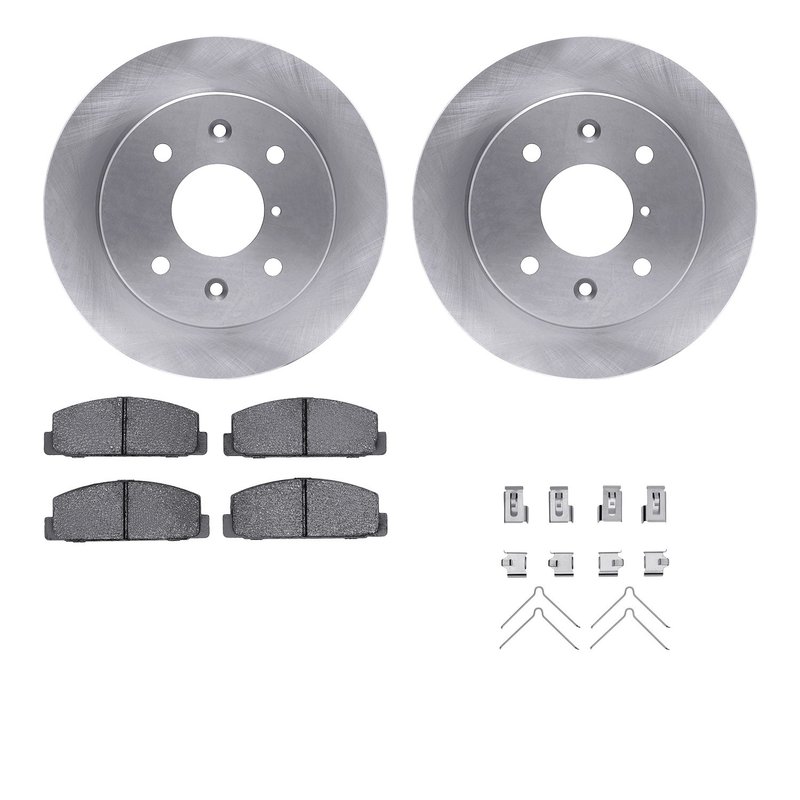 Dynamite Friction 6512-80085 Disc Brake Kit - Rear