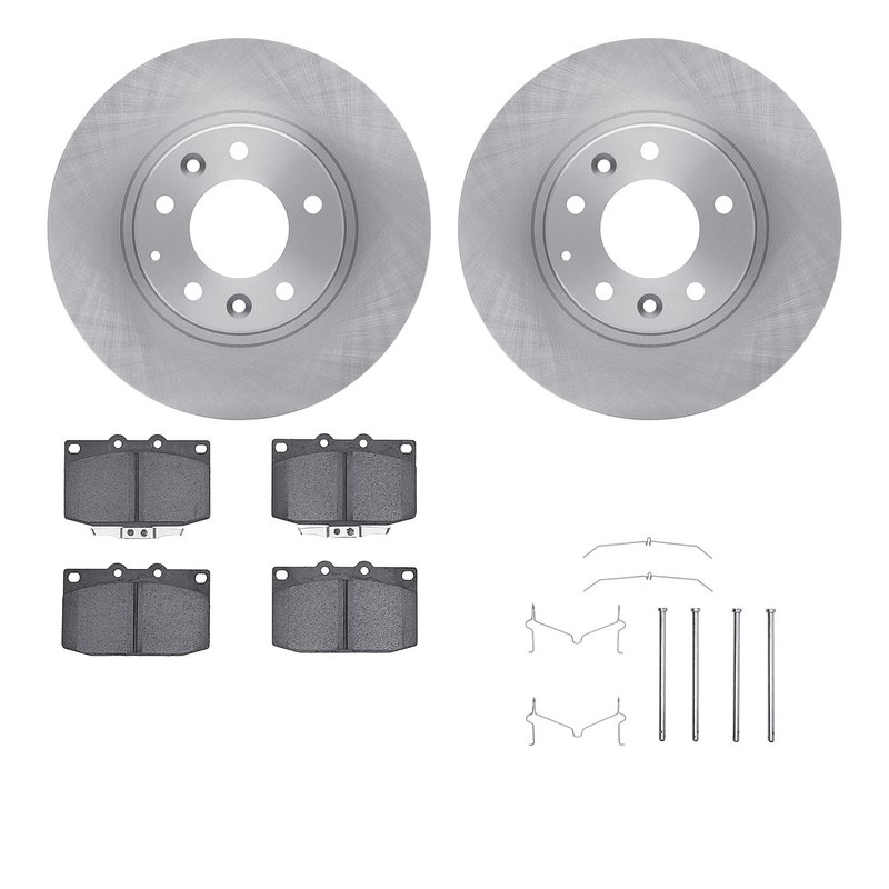Dynamite Friction 6512-80097 Disc Brake Kit - Front