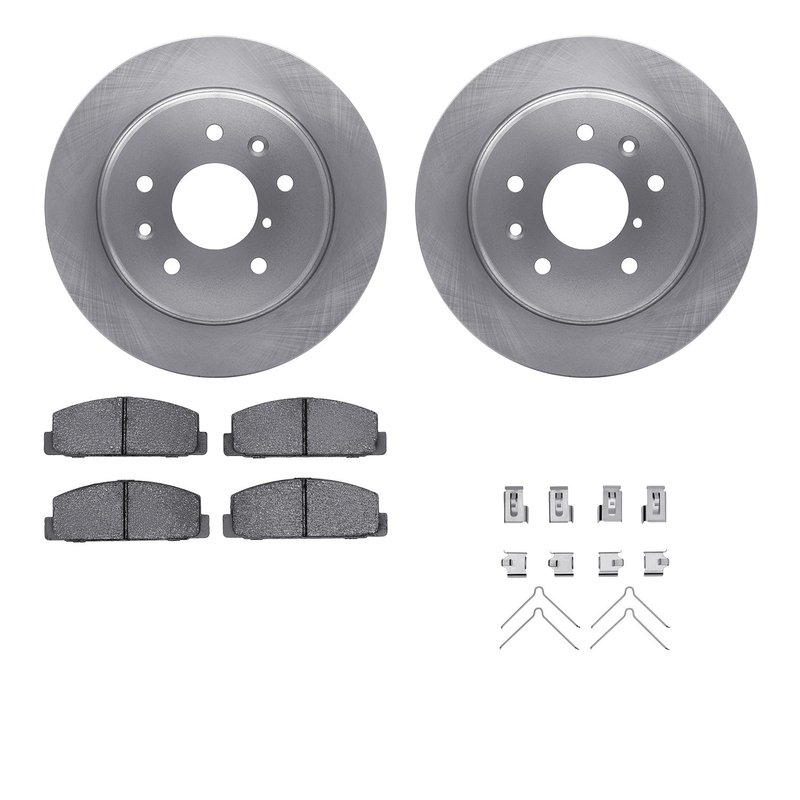 Dynamite Friction 6512-80112 Disc Brake Kit - Rear
