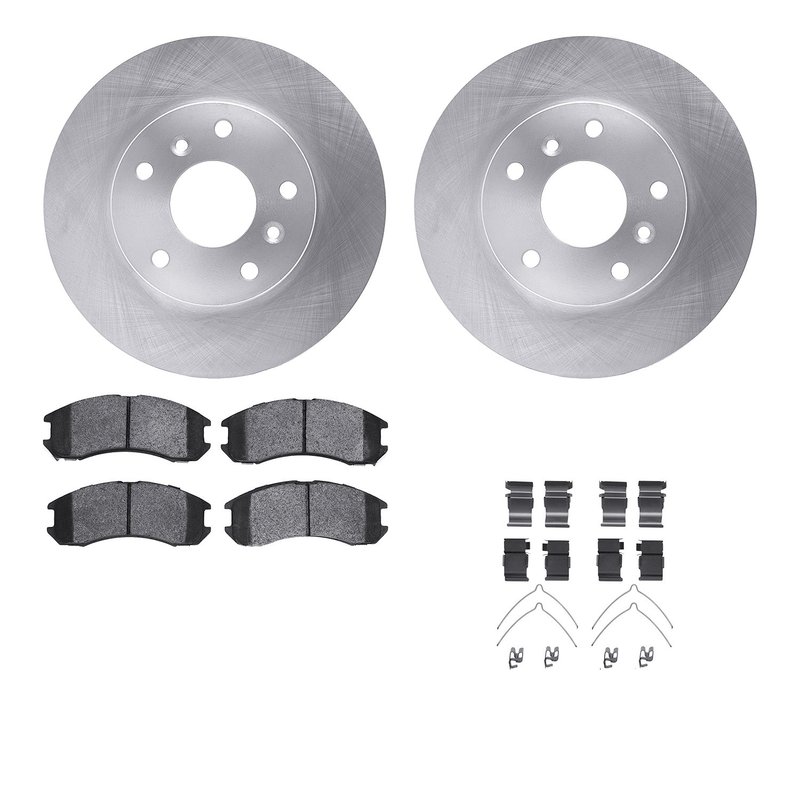 Dynamite Friction 6512-80115 Disc Brake Kit - Front