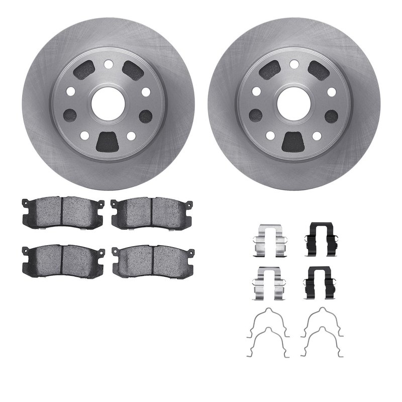 Dynamite Friction 6512-80118 Disc Brake Kit - Rear