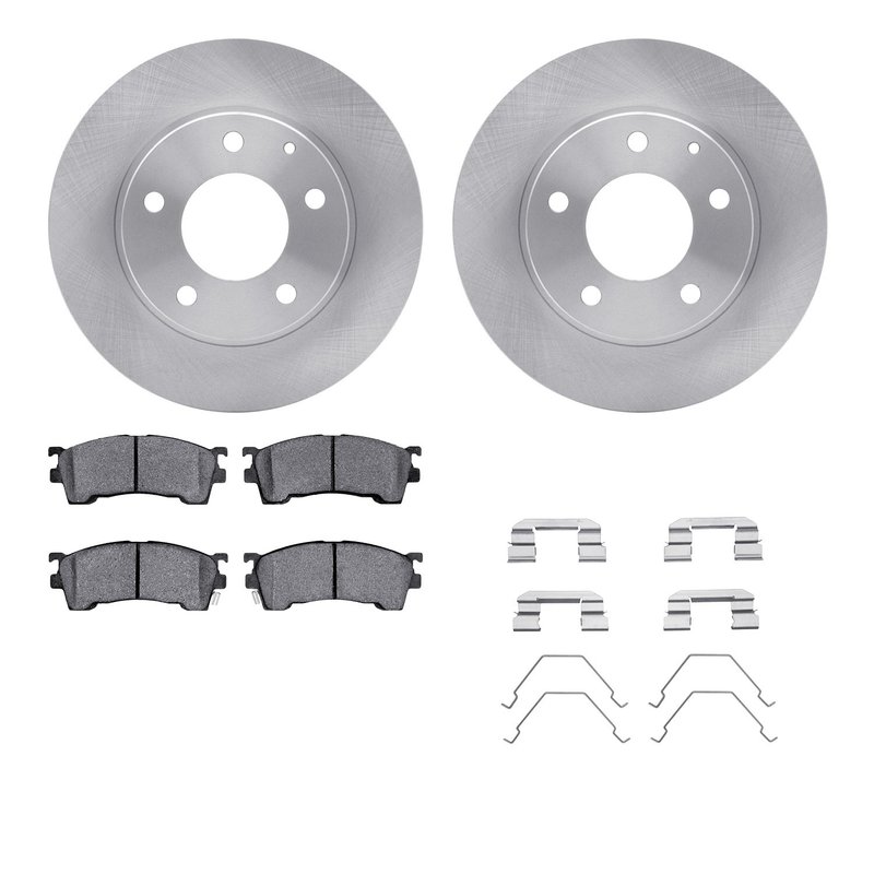 Dynamite Friction 6512-80143 Disc Brake Kit - Front