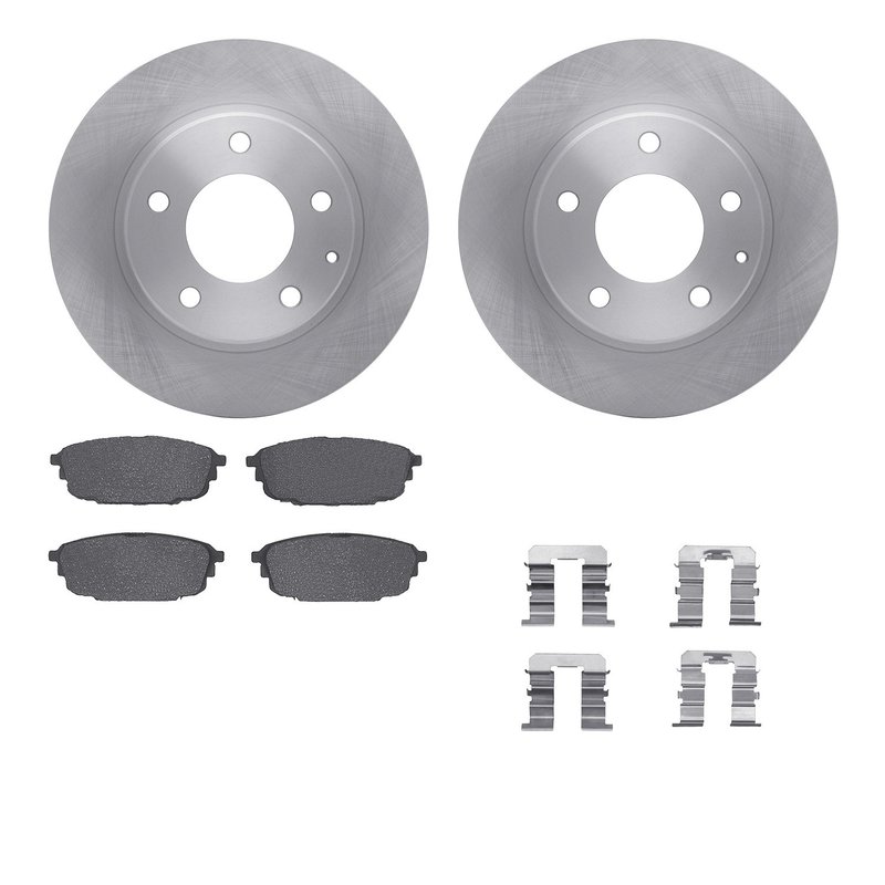 Dynamite Friction 6512-80149 Disc Brake Kit - Rear