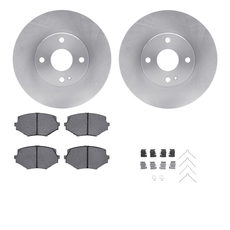 Dynamite Friction 6512-80154 Disc Brake Kit - Front