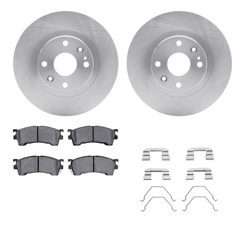 Dynamite Friction 6512-80163 Disc Brake Kit - Front