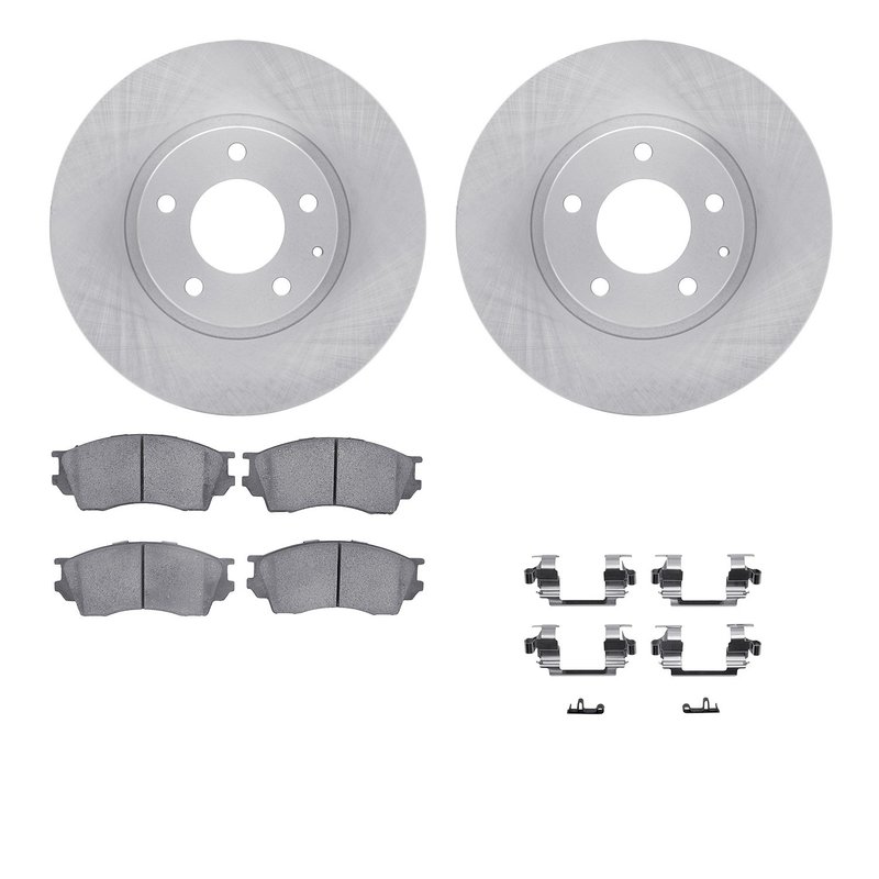 Dynamite Friction 6512-80169 Disc Brake Kit - Front