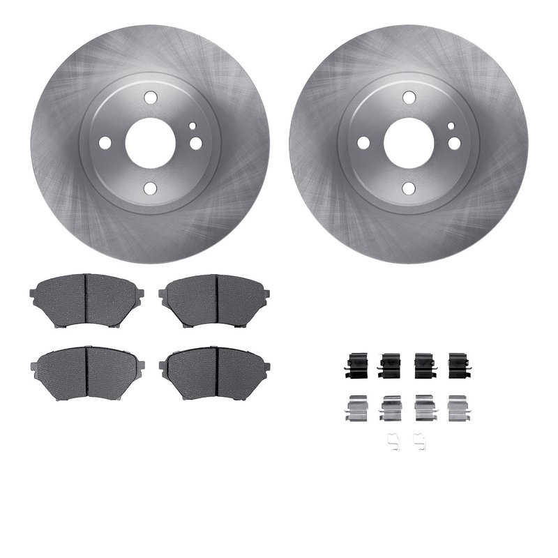 Dynamite Friction 6512-80172 Disc Brake Kit - Front