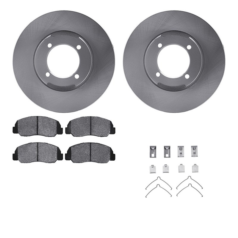 Dynamite Friction 6512-80178 Disc Brake Kit - Front