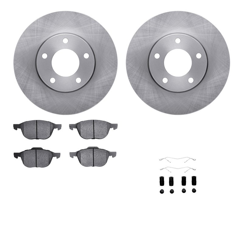 Dynamite Friction 6512-80200 Disc Brake Kit - Front