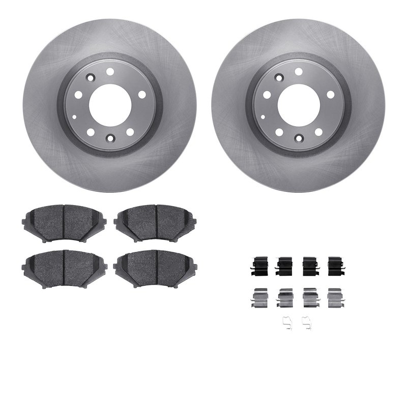 Dynamite Friction 6512-80208 Disc Brake Kit - Front