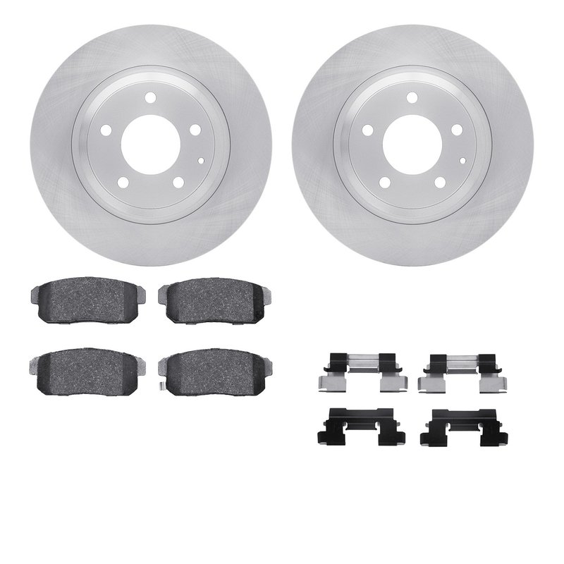 Dynamite Friction 6512-80214 Disc Brake Kit - Rear