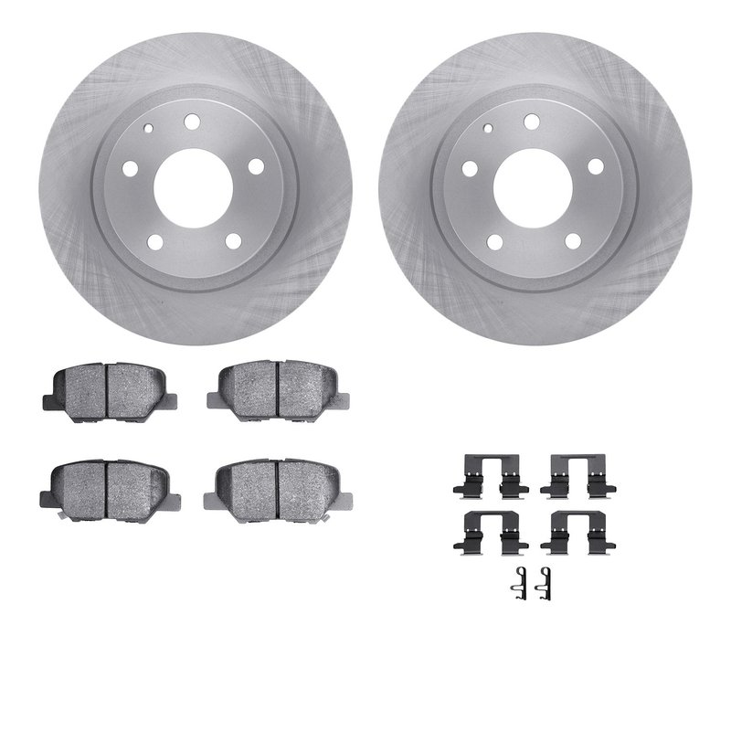 Dynamite Friction 6512-80238 Disc Brake Kit - Rear
