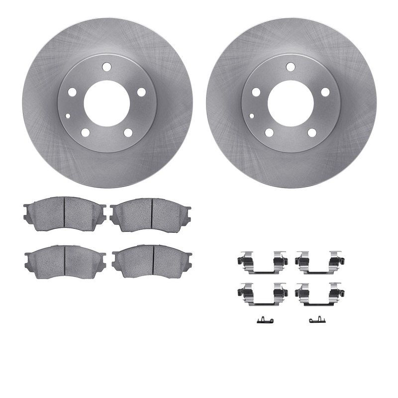 Dynamite Friction 6512-80275 Disc Brake Kit - Front