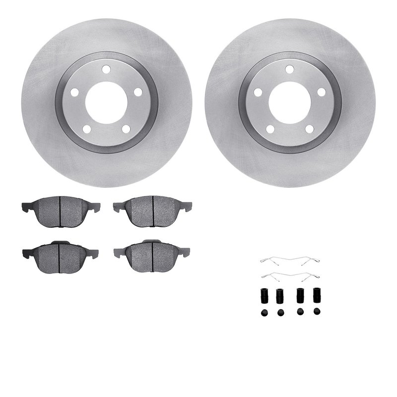 Dynamite Friction 6512-80290 Disc Brake Kit - Front
